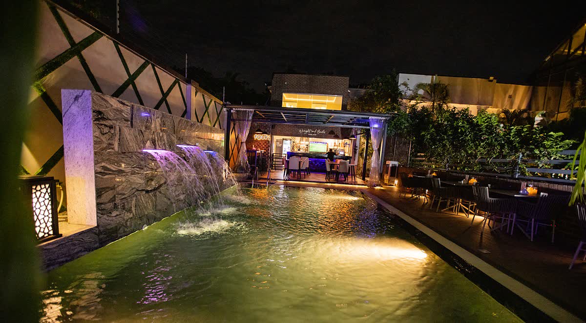 Four Palms Residence — pool, Abuja