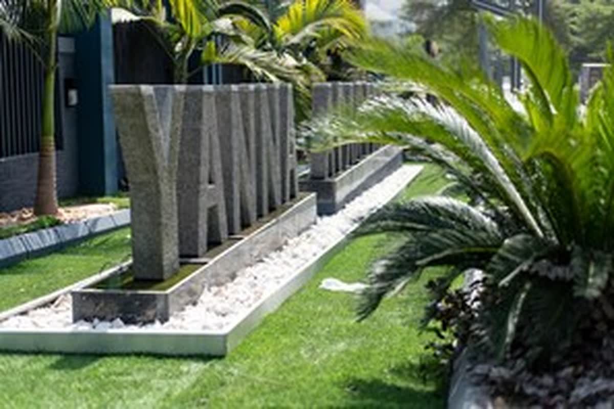 Yanna Apartments by Khaliques — exterior garden, Abuja
