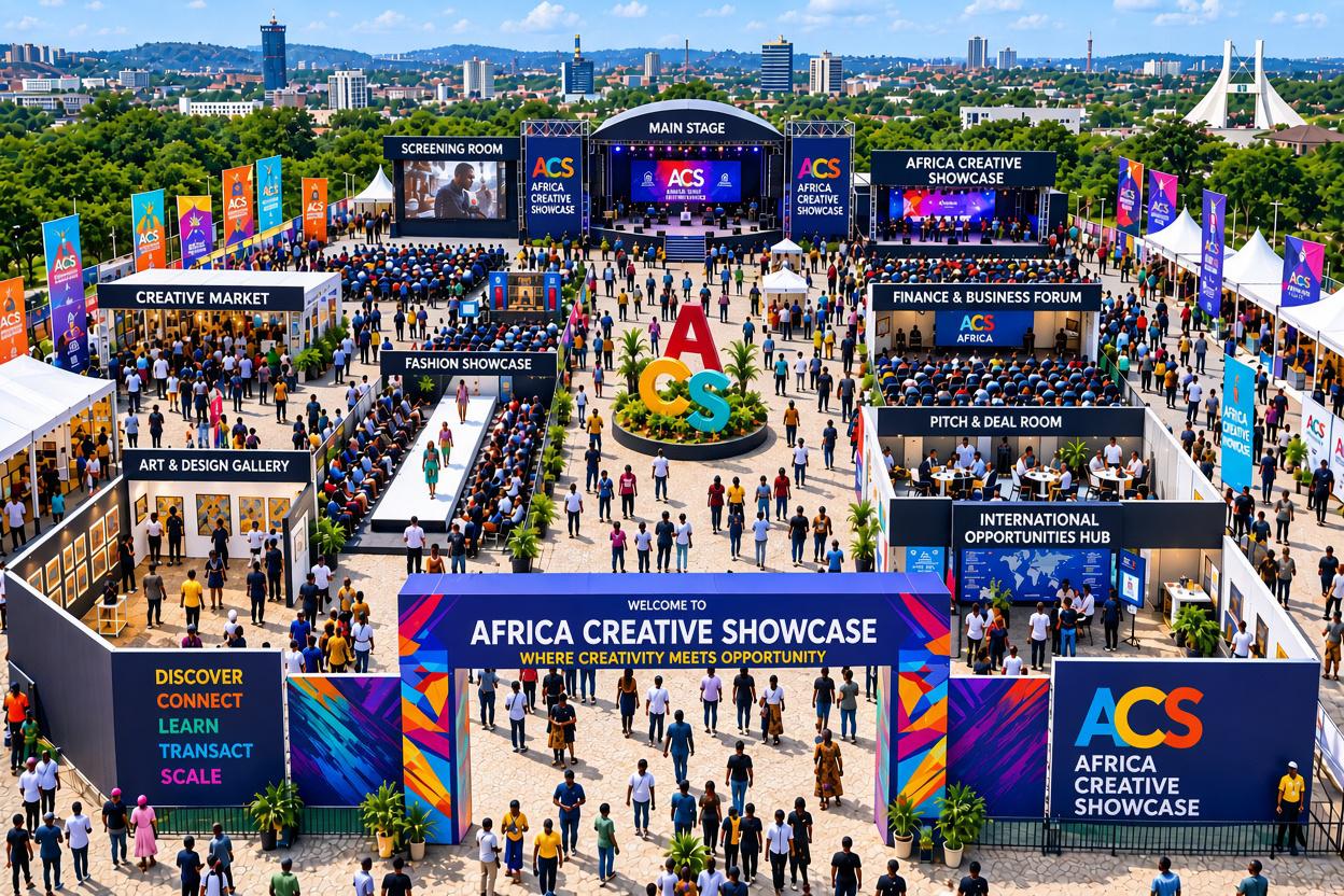 Africa Creative Showcase 2026 poster