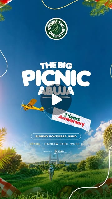 The Big Picnic Abuja — 3rd Anniversary Edition poster