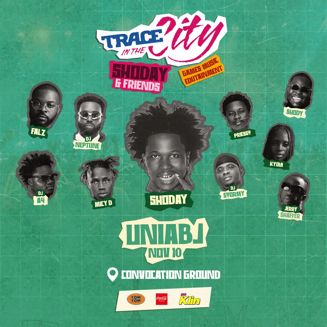 TRACE in the City Abuja — Shoday and Friends poster