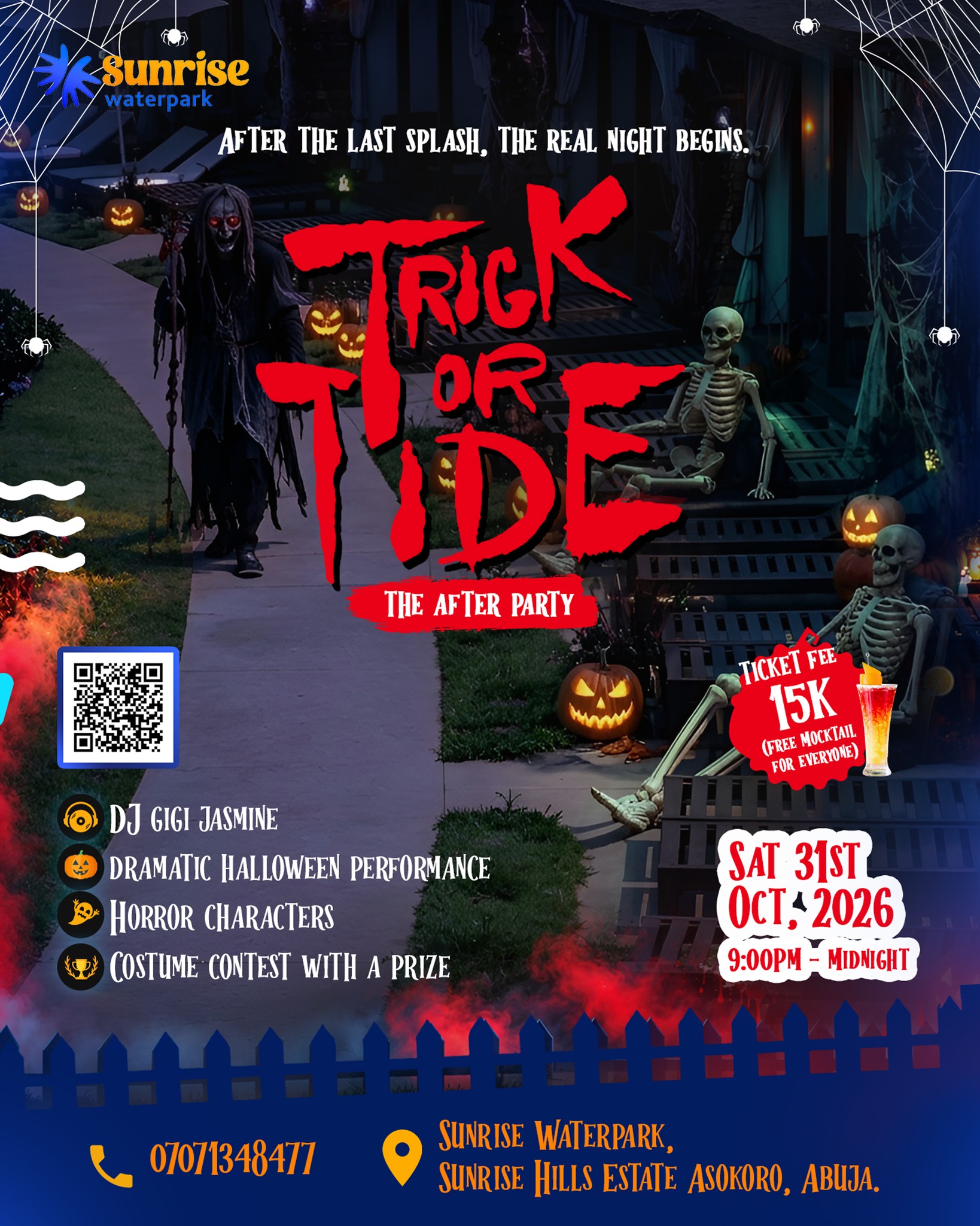 Trick or Tide: The After Party (Halloween Night) poster