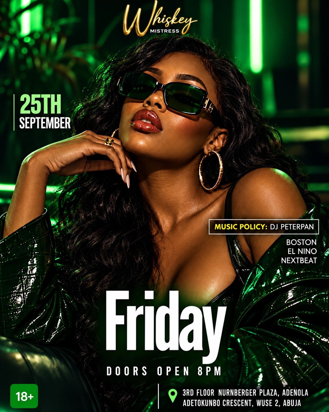 Whiskey Friday at Whiskey Mistress poster